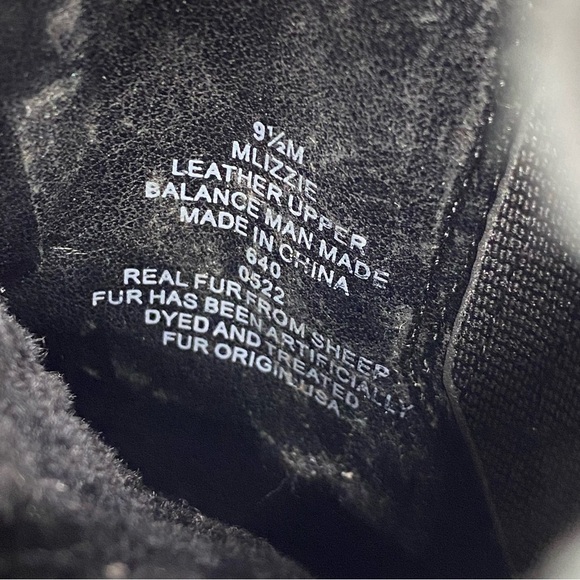 Marc Fisher Izzie Black Suede Lug Sole Boot 9 1/2 M - Picture 13 of 16